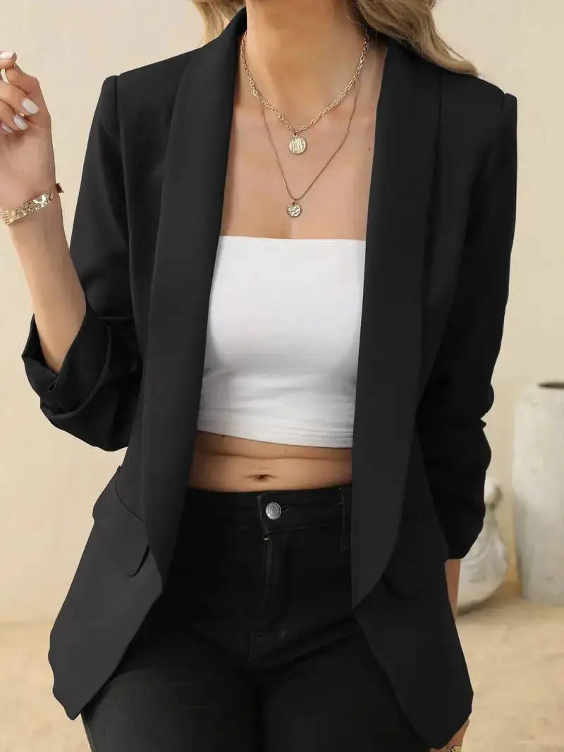 Women's Office Blazer – Spring & Autumn Edition