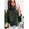 Women's Winter High Collar Warm Sweater Top – Cozy Pullover Jacket