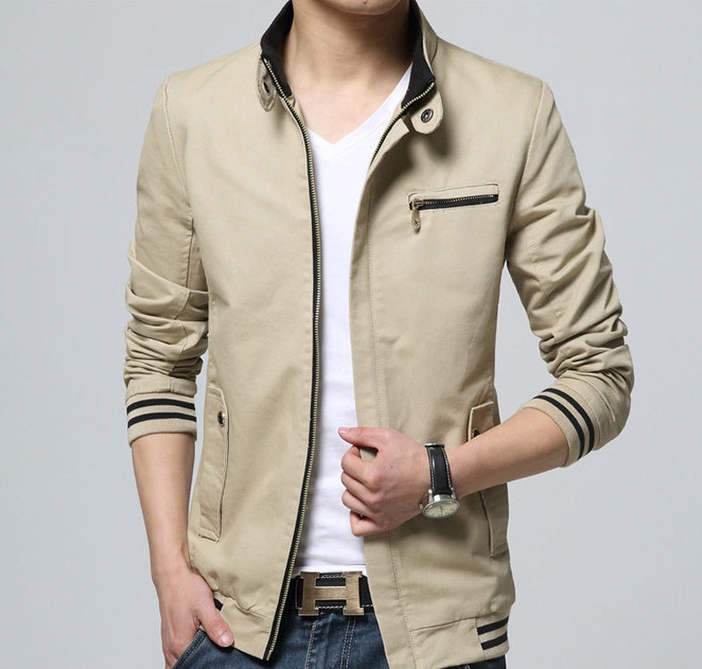 Men’s Classic Washed Cotton Jacket