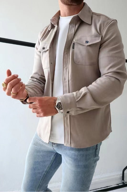 Men's Brushed Cotton Casual Shirt