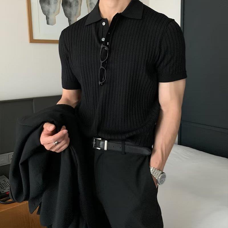 Men's Fashion Lapel Polo Shirt
