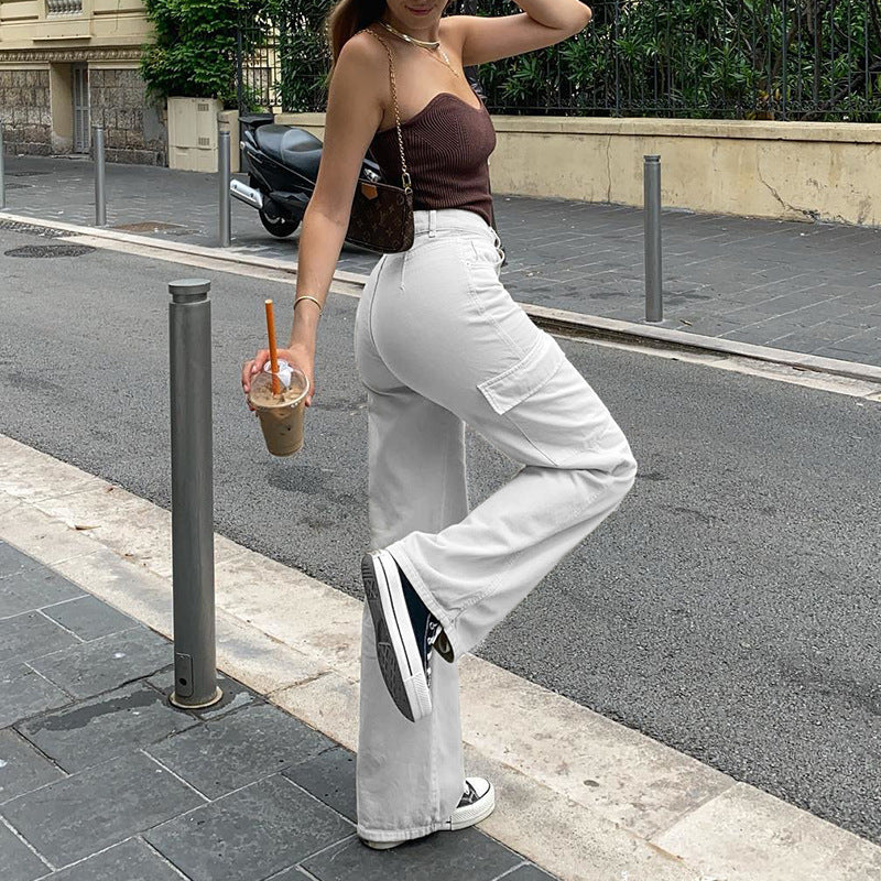 Casual Straight-Leg Jeans