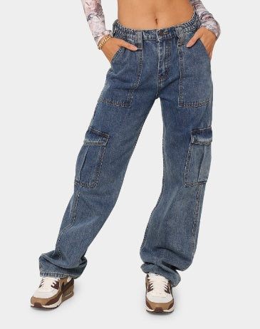 Casual Straight-Leg Jeans