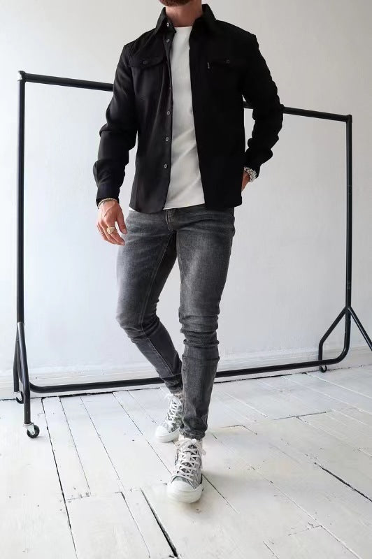 Men's Brushed Cotton Casual Shirt