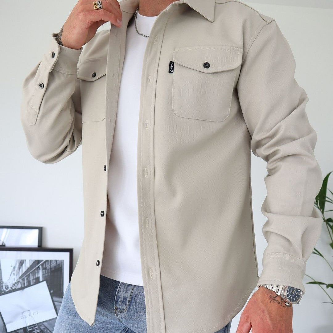 Men's Brushed Cotton Casual Shirt