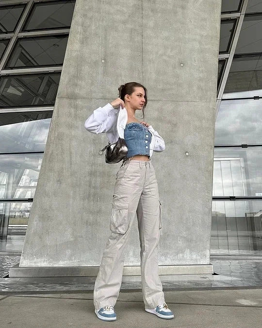 Casual Straight-Leg Jeans