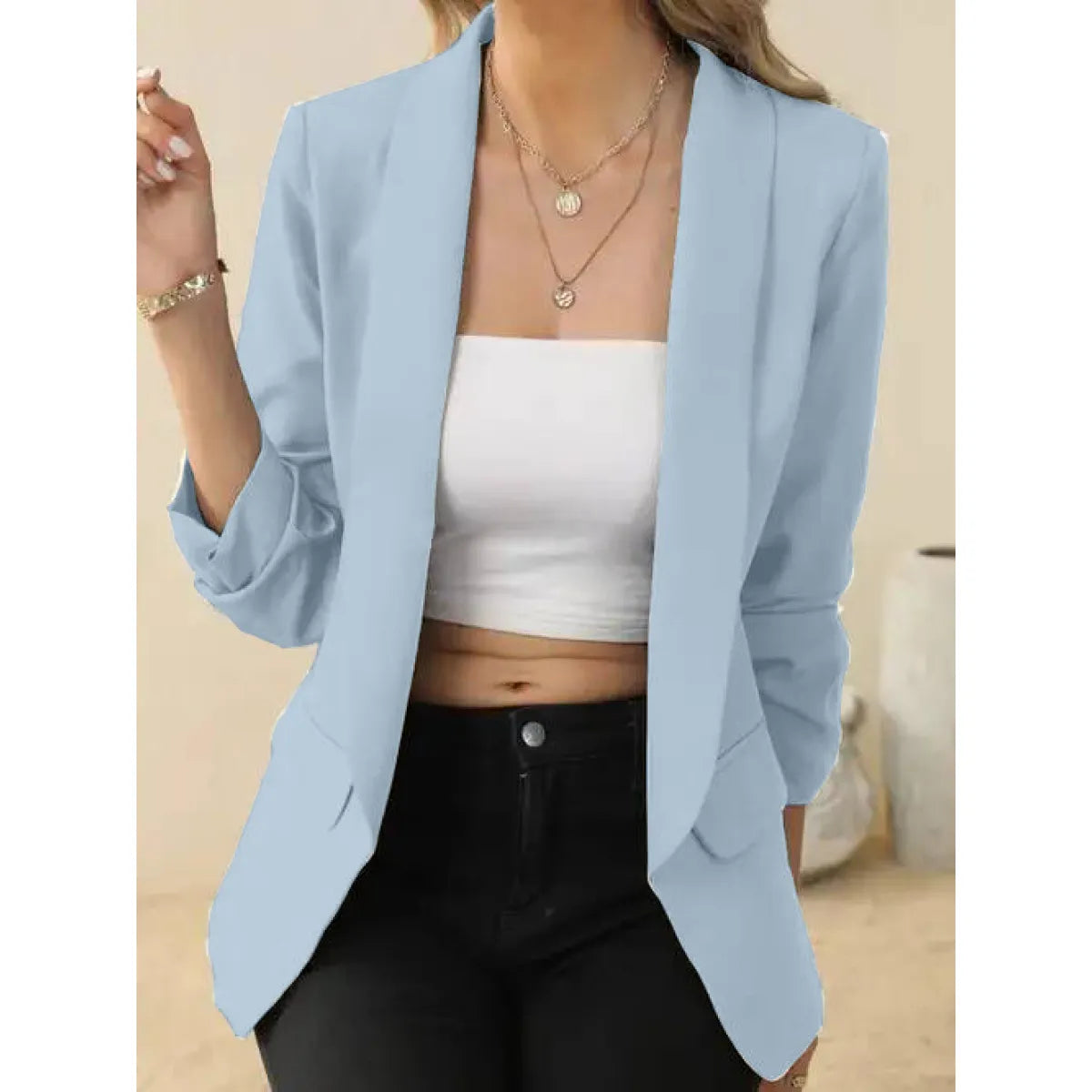 Women's Office Blazer – Spring & Autumn Edition