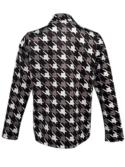 Women's Casual Printed Small Suit Jacket