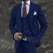 Men’s Pink Three-Piece Suit – European & American Business Casual Blazer Set